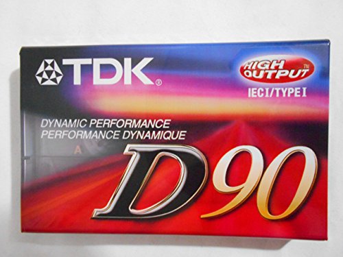 TDK D90 Dynamic Performance Blank Kassettenband, 7 Stück