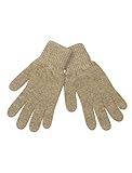 LOVARZI Braun Herrenhandschuhe aus Wolle – Winterhandschuhe für Männer
