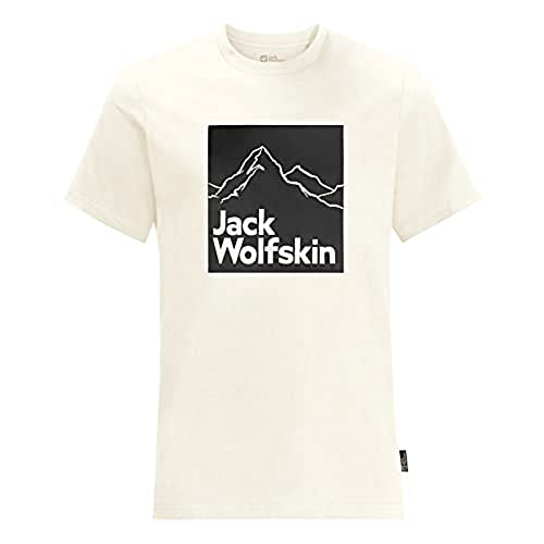 Jack Wolfskin Herren Brand T M T-Shirt, Night Blue, L