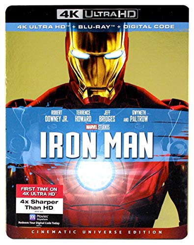 Iron Man 4K UHD [Blu-Ray] [Region Free] (IMPORT) (Keine deutsche Version)