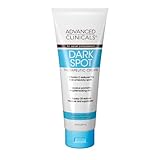 Advanced Clinicals Dark Spot Therapeutic Cream with Vitamin C. Hydroquinone Free. For Age Spots, Blotchy Skin. Face, Hands, Body. Large 8oz Tube. by Advanced Clinicals