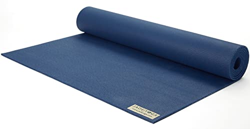 Jade Travel Yoga Mat 1/8" x 68" (3mm x 61cm x 173cm) - Midnight Blue