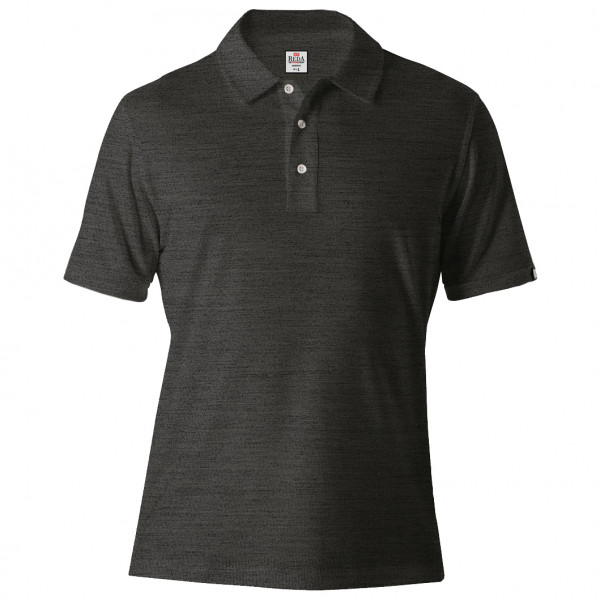 Rewoolution - Flip - Polo-Shirt Gr L schwarz/grau