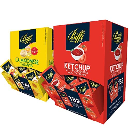 Mix Biffi Kit Mayonnaise und Ketchup Einzelportion 264 Beutel à 10 g