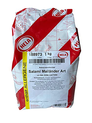 Hela Gewürzmischung für "Salami Mailänder Art" Rohwurstreifemittel - 1kg