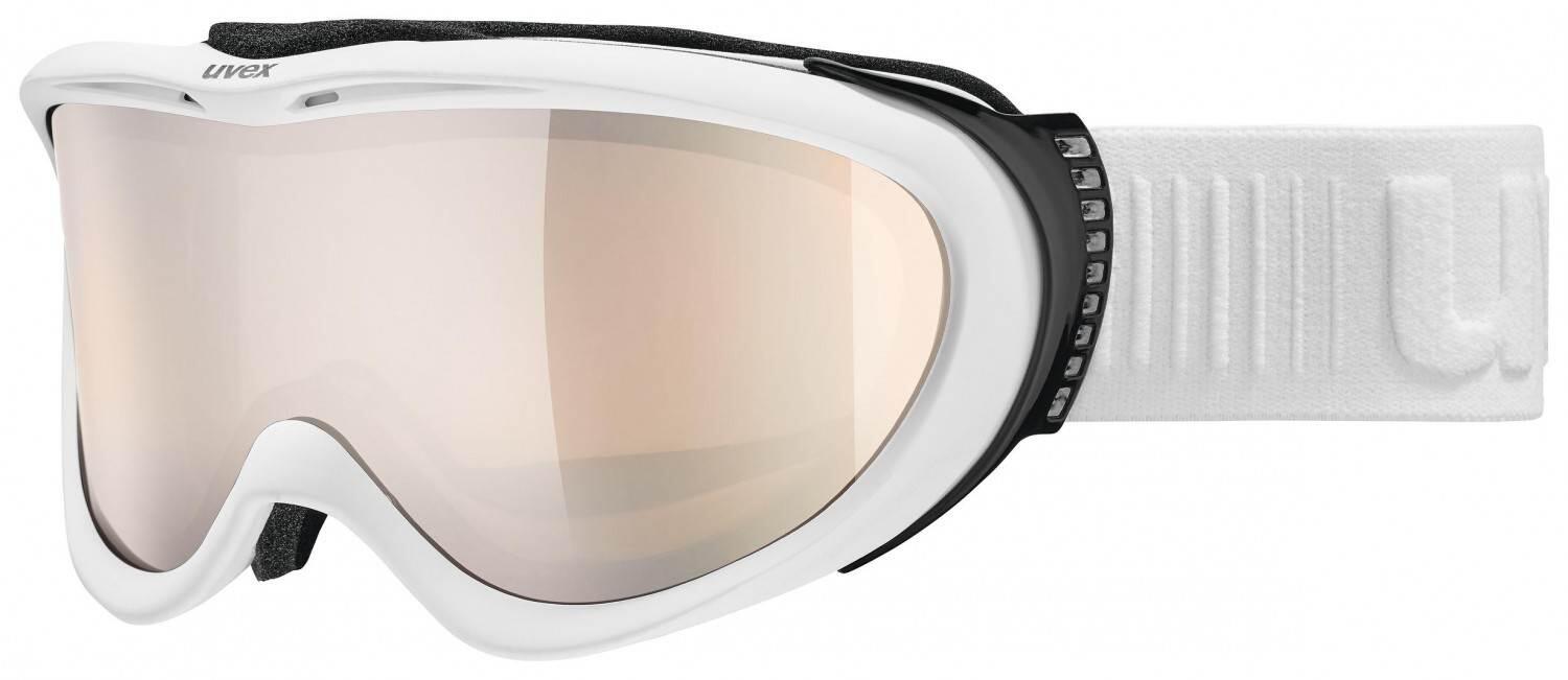Uvex Erwachsene Comanche VLM Skibrille, White mat, One Size