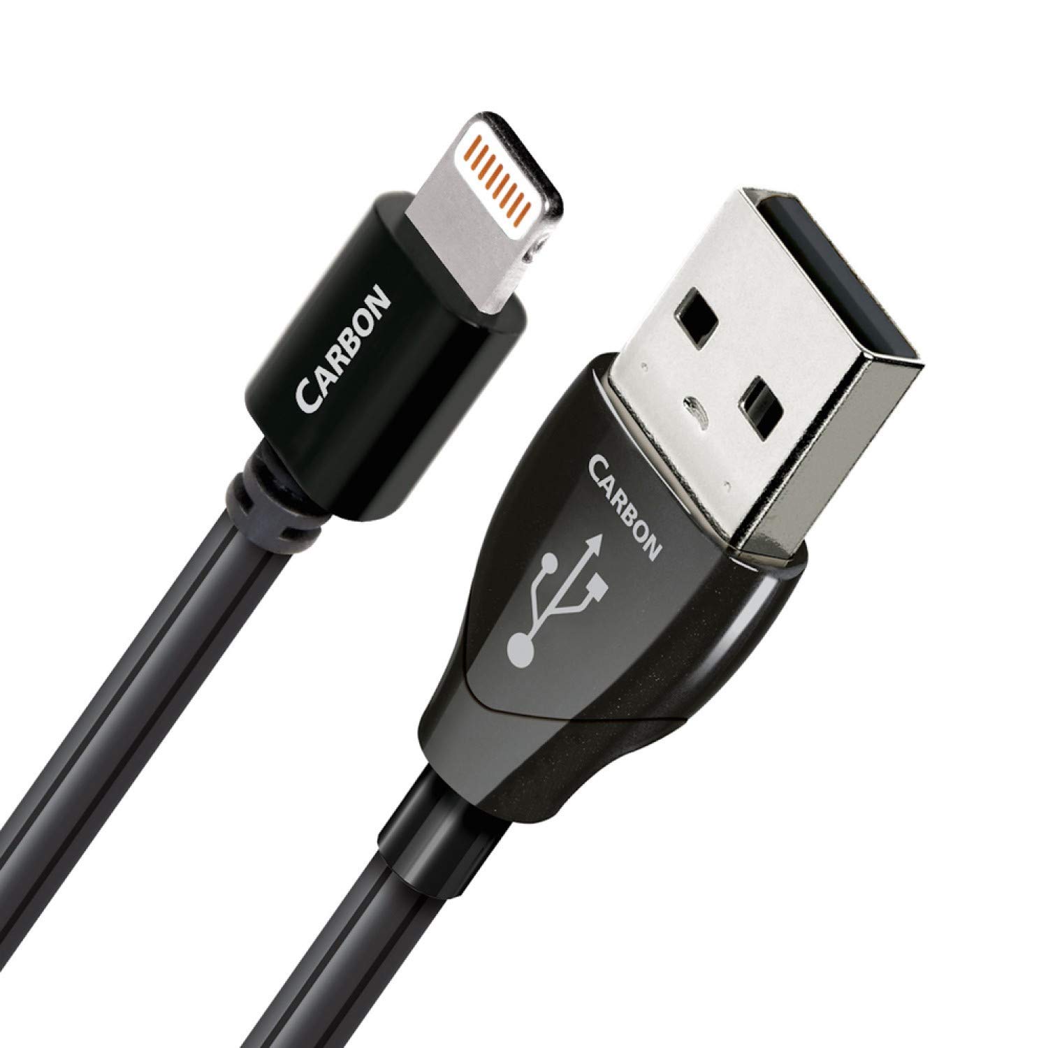 AudioQuest ltnusbcar0.75 0.75 m USB zu Lightning schwarz USB-Kabel