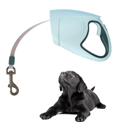 Hundeleine aus Nylon, Kunststoff, für Training, Haustiersicherheit, Escape-LED, einziehbar, mit dem Hund