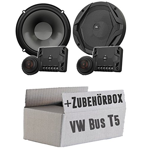 JBL GX600C | 2-Wege | 16,5cm Lautsprecher System - Einbauset für VW Bus T5 Front - justSOUND