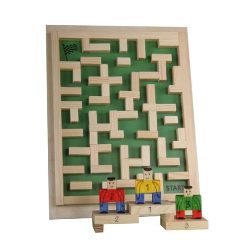 Walachia Nr. 52 - Labyrinth - Bausatz aus 100% natürlichem Holz - 240 x 180 x 20 mm - 86 Teile - 8+