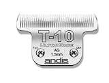 Andis Carbon-Infused Steel UltraEdge Dog Clipper Blade, Size-T-10, 1/6-Inch Cut Length (22305)