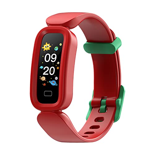 SUPBRO Smartwatch Fitness Tracker 0,96" Touch-Farbdisplay Fitness Armbanduhr mit Schlafmonitor Fitnessuhr Damen Sportuhr Schrittzähler IP68 Wasserdicht für Smartphone Herren Kinder