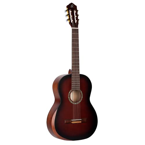 ORTEGA Family Series Pro Akustikgitarre 6 String DeLuxe - Bourban Fade Semi gloss Finish (R55DLX-BFT)