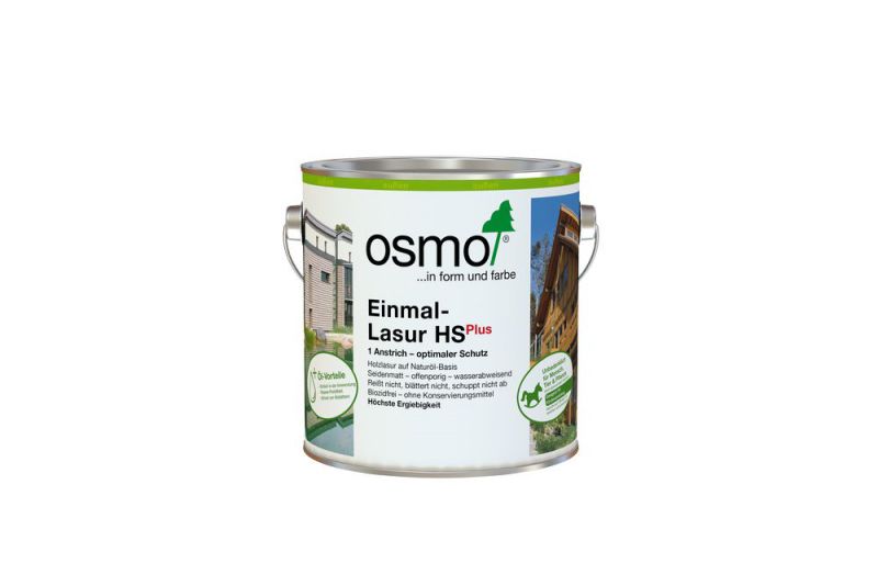OSMO Einmal-Lasur HS Plus 2,5 Liter Nussbaum 9261
