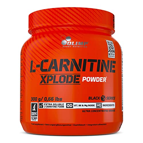 Olimp L-Carnitine Xplode Powder | L-Carnitin im Pulverform | Orange Geschmack | 300 g