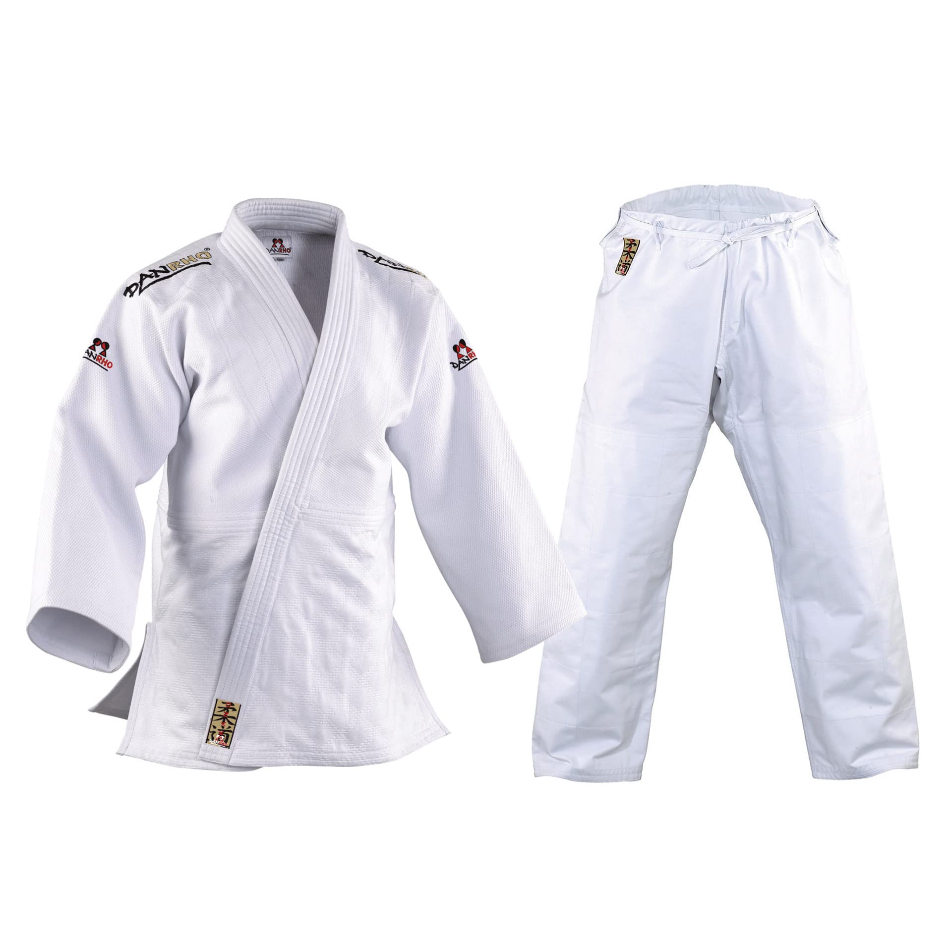 DANRHO Judo Anzug "Kano", Weiß Danrho 190 S