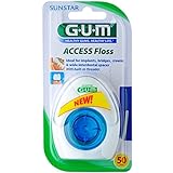 GUM ACCESS Floss für 50 Anwendungen, 6er Vorteilspack (6 Stück)