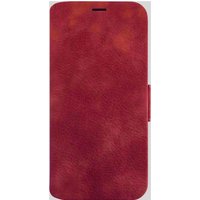 Commander Curve Book Case Deluxe Für Apple iPhone 12/12 Pro Red