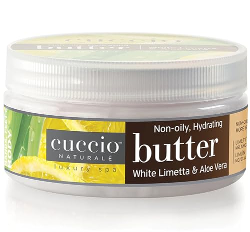 Cuccio Butter Babies - White Limetta & Aloe Vera - 6 Pack - 42g / 1.5oz Each