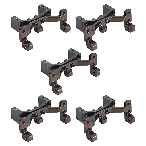 Gotoger 5 x Metall-Zugstangen-Basis-Sitzhalterungen, Servo-Set für C24, C14, C14K, C24K 1/16 RC Auto, LKW, Crawler, Ersatzteile, 5 Stück
