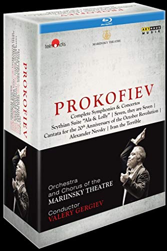 Prokofiev: Complete Symphonies & Concertos [4 BluRays + Hardcoverbook]