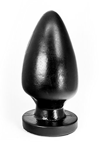HUNG Butt Plug Egg for System, 21.5 X 9.8 cm, Black