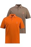 JP 1880, Herren, Große Größen, Poloshirts, 2er-Pack