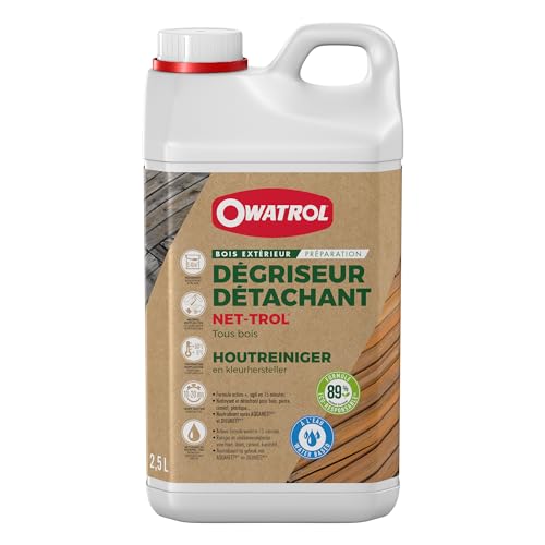 Owatrol NET-TROL Holzreiniger & Aufheller, 2,5 Liter Gebinde