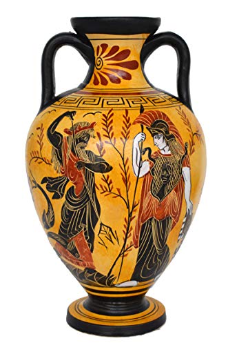 Talos Artifacts Göttin Athena und Poseidon – Artemis Diana Göttin der Wildtiere Amphora Vase
