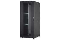 DIGITUS 42HE Serverschrank Professional Unique schwarz 2050x800x1000 mm H x B...