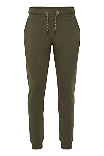Indicode Hultop Herren Sweatpants Jogginghose Sporthose Regular Fit, Größe:L, Farbe:Army (600)