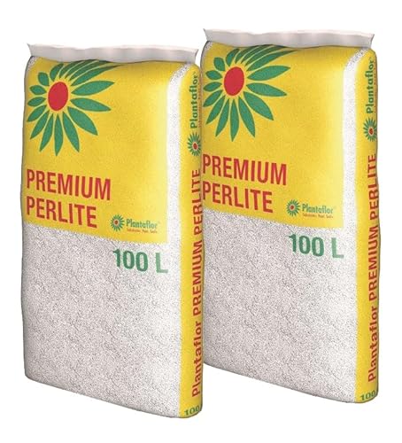 HaGaFe Plantaflor Perlite Premium Perlit 2-6 mm (200 L (2 x 100 L))