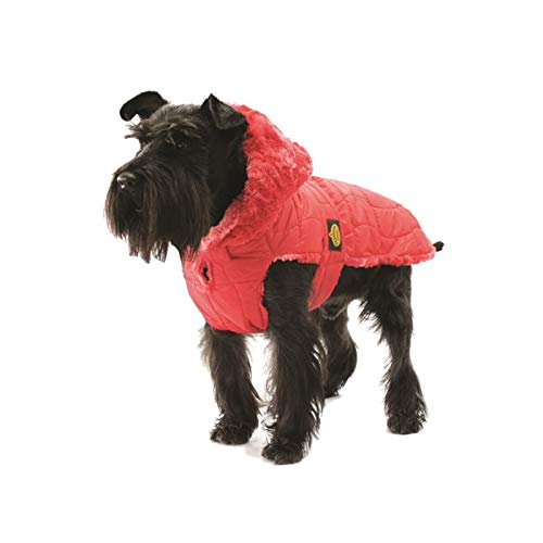 Fashion Dog Steppmantel für Hunde - Rot - 30