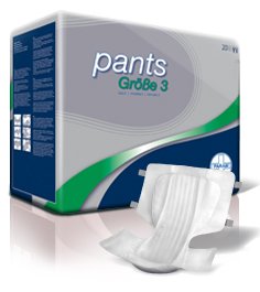 Param Premium Slips Gr. 3 - Large - Windelhosen und Inkontinenzhosen für Erwachsene - Blasenschwäche