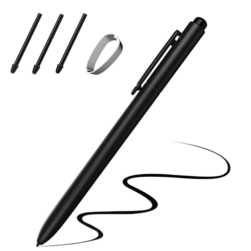 TiMOVO Remarkable 2 Stift mit Radiergummi, Präzis EMR Digital Stift mit Neigung, 4096 Empfindlichkeit, EMR Stylus für Remarkable 2/Samsung Galaxy/Kindle Scribe/Boox/Wacom Tablet und andere EMR Geräte
