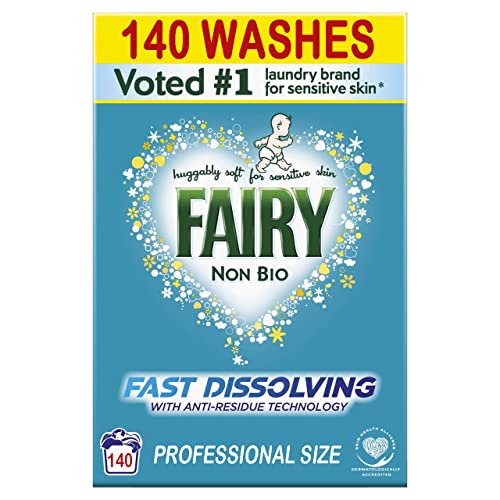 Fairy Waschmittel für empfindliche Haut, kein Bio, 140 Wäschen