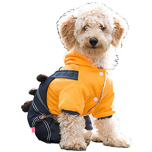 Boodtag Haustierkostüm Hundekleidung Faschingskostüm Outfit Herbst Winter Hoodie Mantel für Hunde und Katzen