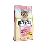 Happy Cat 70373 – Happy Cat Minkas Junior Care Geflügel – Trockenfutter für Jungkatzen 13 Wochen bis 12 Monate – 10 kg Inhalt