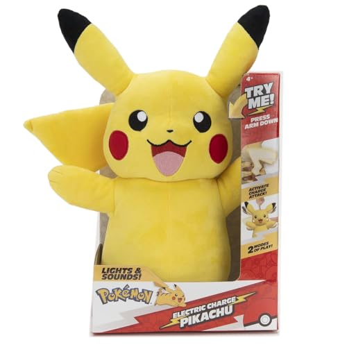 Pokemon PKW2365 Pokémon Elektrische Ladung Pikachu, gelb