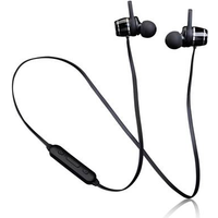 Lenco EPB-030BK Bluetooth® Sport Kopfhörer In Ear Headset, Schweißresistent Schwarz (EPB-030BK)