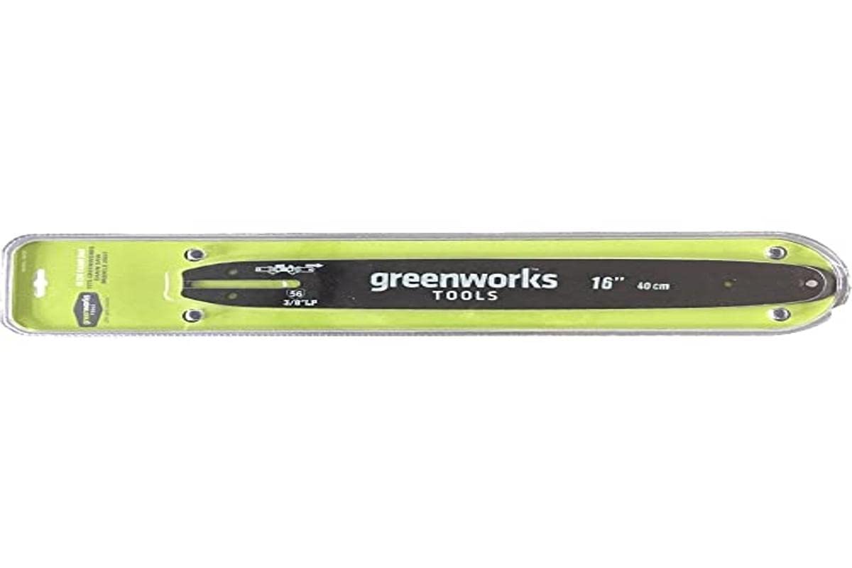 Greenworks Führungsschiene für Kettensäge (40cm Ersatzschwert passend für die Kettensägen GD40CS40 und GD40CS18 aus der 40V Serie von Greenworks)