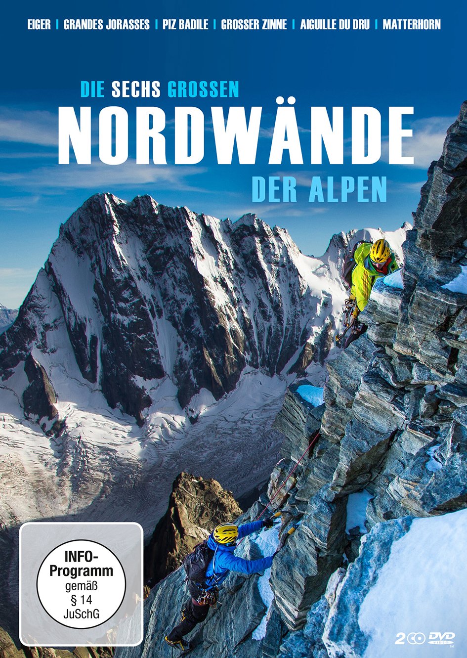 Die sechs großen Nordwände der Alpen [2 DVDs]