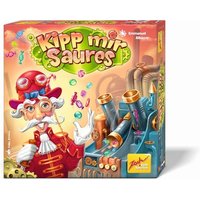 Zoch 601105154 Kipp Mir Saures – dreidimensionaler Spielspaß in der Naschfabrik, 2 bis 4 Spieler, für Kinder ab 8 Jahre