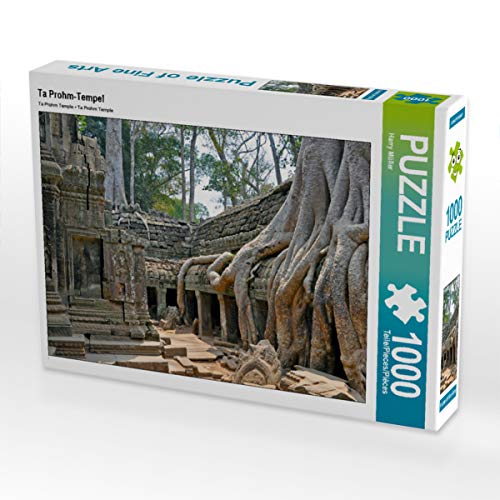 CALVENDO Puzzle TA Prohm-Tempel 1000 Teile Lege-Größe 64 x 48 cm Foto-Puzzle Bild von Peter Lachenmayr