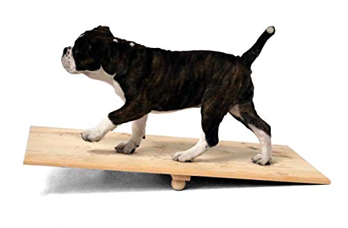 SAUERLAND Holz-Wippe für Welpen 60 cm lang, 60x40x10cm, Hundespielzeug, Hundesport