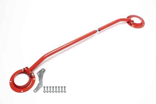 TA Technix Domstrebe verstellbar aus Stahl für die Vorderachse in der Farbe rot, eintragungsfrei, Art.-Nr. SDSVOG3