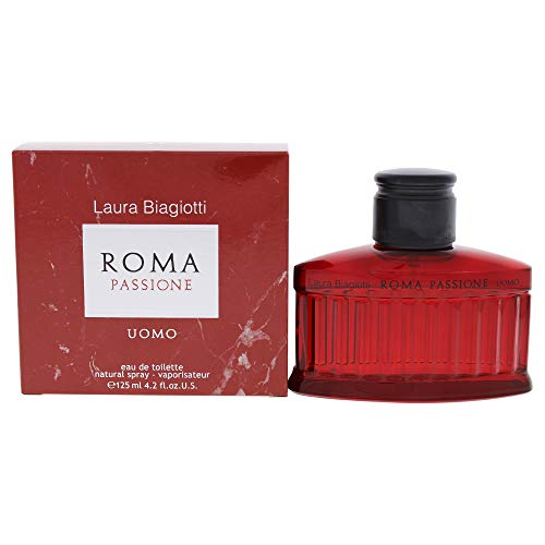 Laura Biagiotti Roma Passione Uomo Man, Eau de Toilette Spray, 1er Pack (1 x 125 ml)