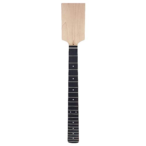 Ntcpefy E-Gitarre Neck Paddle Palisander auf Ahorn 22 DOT Inlay Unfertige Teile DIY