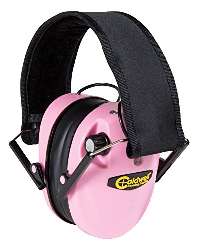 Caldwell 871118-SSI E-Max Elektrischer Gehörschutz mit niedrigem Profil, Pink - Mehrfarbig, N/A