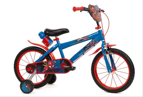 16 Zoll Kinder Fahrrad Jungen Jungenfahrrad Kinderfahrrad Kinderrad Rad Bike Disney Spiderman Marvel TOIMSA 21901w